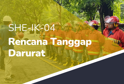 REFRESHMENT - SHE-IK-04 RENCANA TANGGAP DARURAT