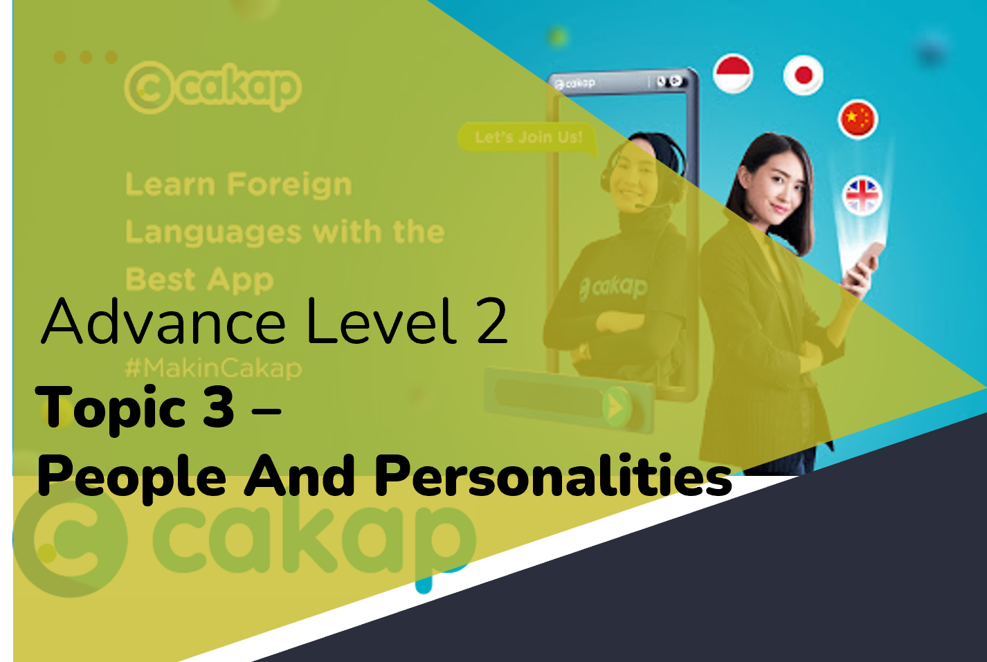 Advance 2 : Topic 3 - People And Personalities