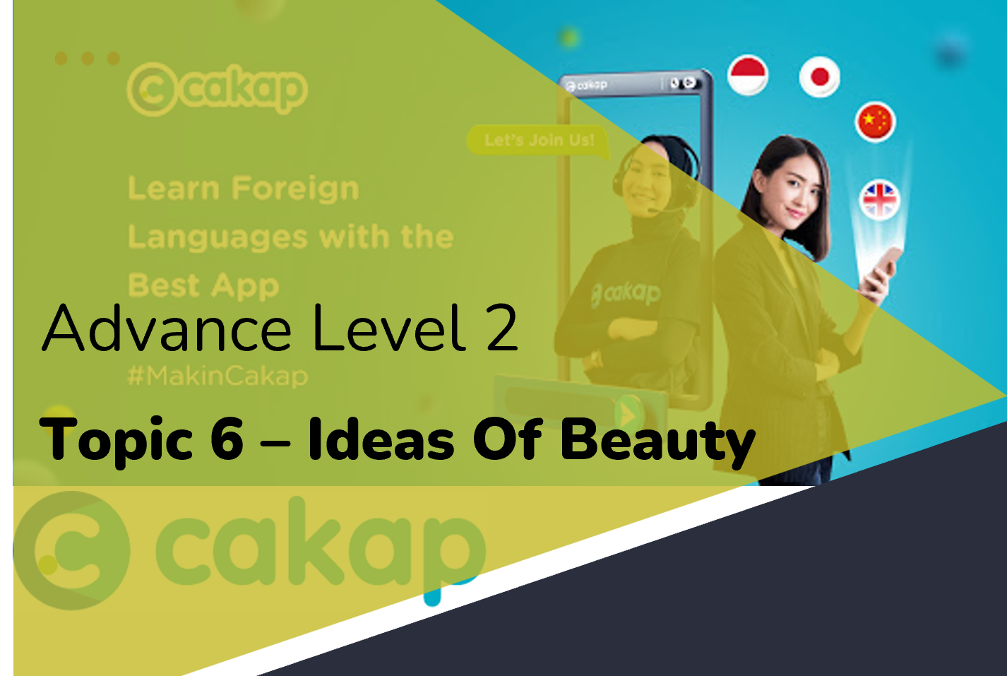 Advance 2 : Topic 6 - Ideas Of Beauty